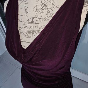 Burgundy RL Dress